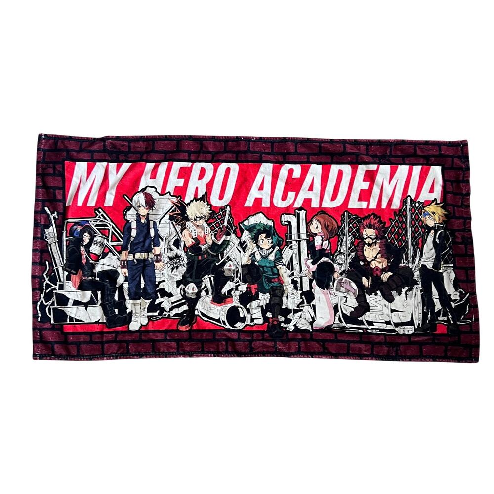 My Hero Academia Towel Bandai Japan Prize 39" x 20" Deku Bakugo